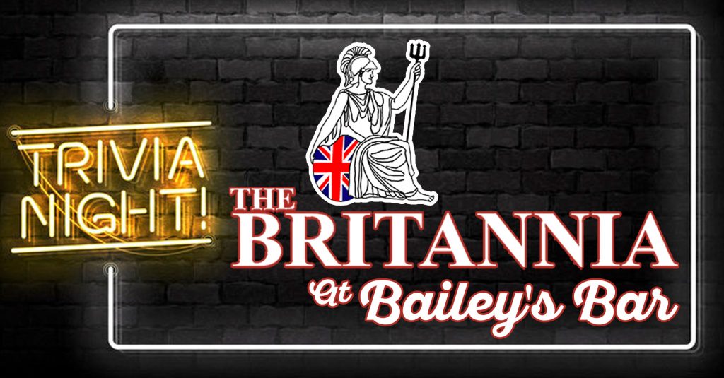Quiz Night - Britannia at Bailey's