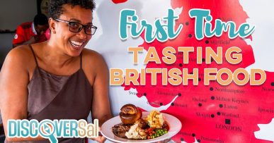 Cape Verdean Tries British Food for the First Time