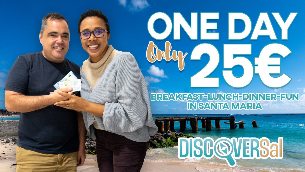 Can We Survive a Day in Santa Maria (Sal Island) with ONLY 25€! | Food & Fun Challenge